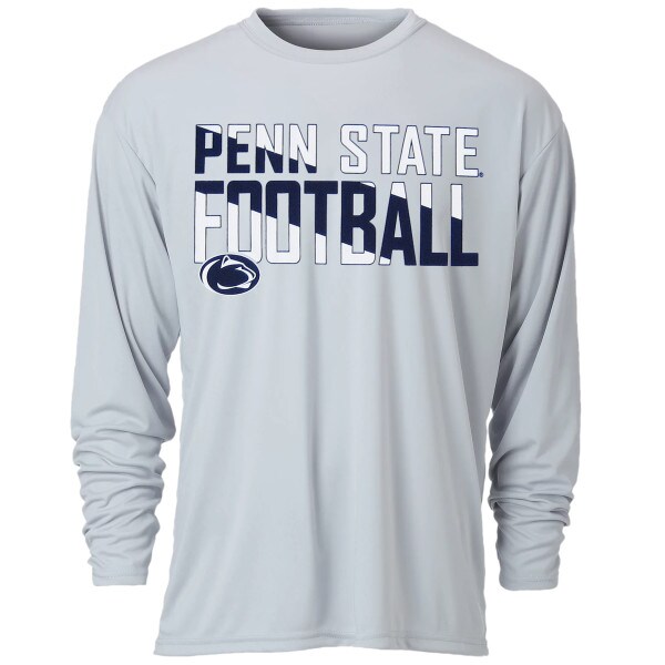 Oxford long sleeve t-shirt with Penn State Football and Athletic Logo